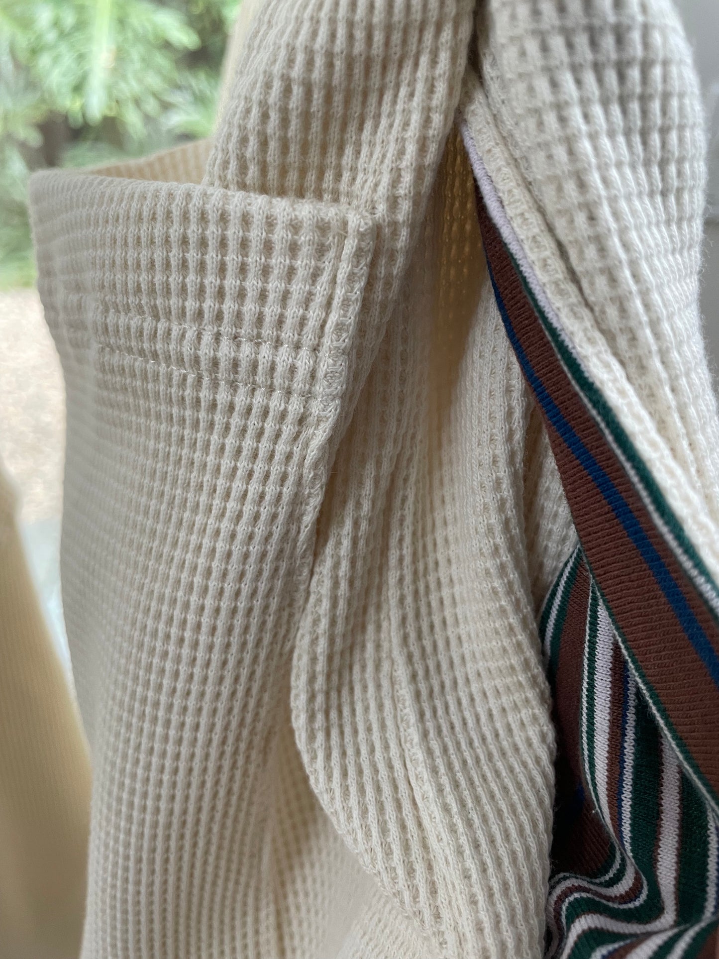 Waffle Thermal Shorts (Natural)